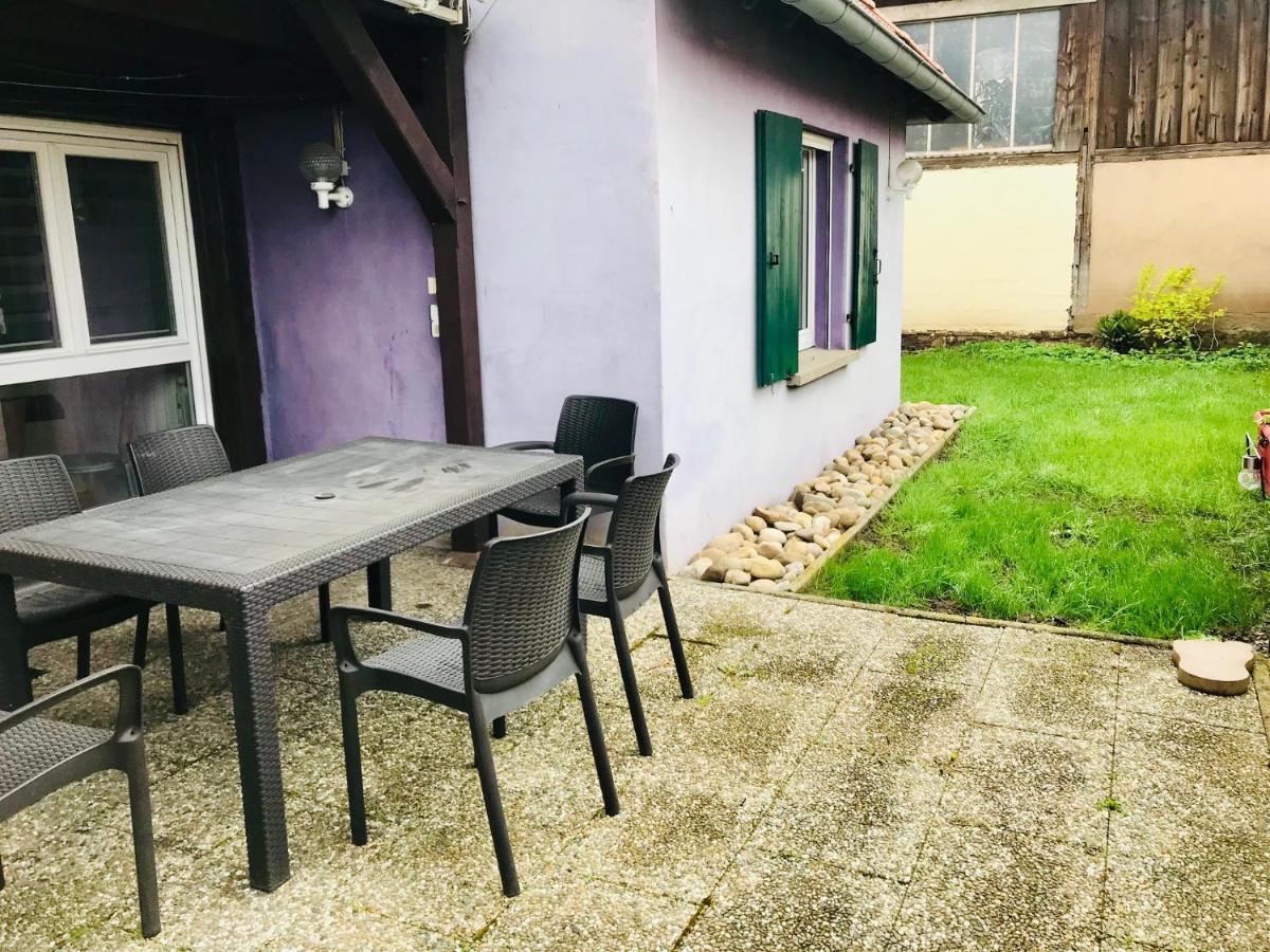 Gite Plain-Pied Avec Jardin Du Centre Alsace Ebersheim Dış mekan fotoğraf