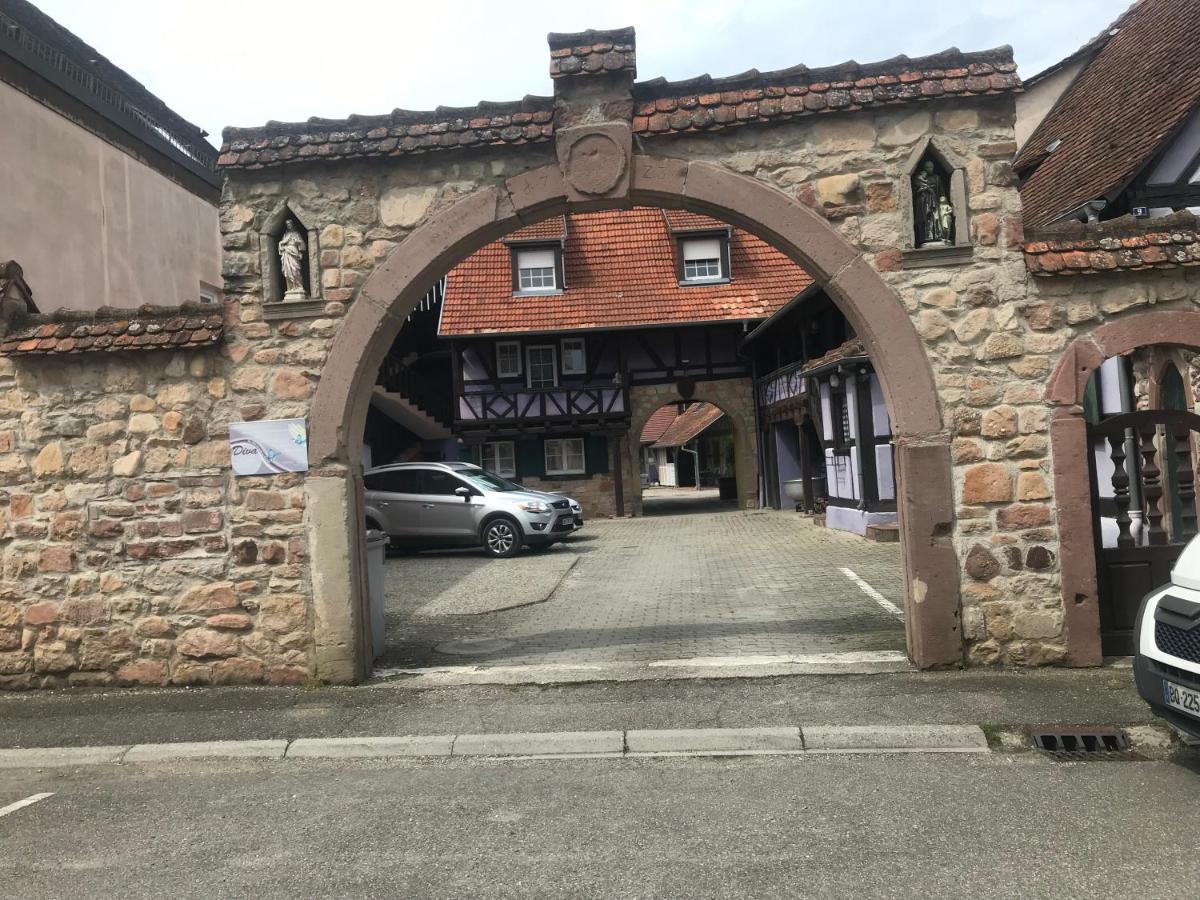 Gite Plain-Pied Avec Jardin Du Centre Alsace Ebersheim Dış mekan fotoğraf